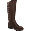 image:imageGLOBALWIN Womens Quilted KneeHigh Fashion Dressy Riding Boots17yy01 Brown