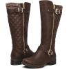 image:imageGLOBALWIN Womens Quilted KneeHigh Fashion Dressy Riding Boots17yy01 Brown