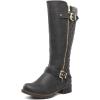image:imageGLOBALWIN Womens Quilted KneeHigh Fashion Dressy Riding Boots17yy01 Grey
