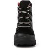 image:imageGLOBALWIN Womens Snow Boots Waterproof Ankle Booties Winter Boots For Women Insulated Warm Black Fur Boots NonSlip Outdoor Hiking Boots For Rain and Snow1817 Black3