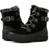image:imageGLOBALWIN Womens Snow Boots Waterproof Ankle Booties Winter Boots For Women Insulated Warm Black Fur Boots NonSlip Outdoor Hiking Boots For Rain and Snow1817 Black2