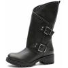 image:imageGLOBALWIN Womens The Twisted Rider Motorcycle Boots MidCalf Fashion Boots For Women Low Heel18yy01 Distressed Brown