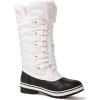 image:imagekingshow Globalwin Womens Snow Boots  MidCalfLength Winter Boots For Women with Faux Fur Lining Insulated Cold Weather Protection and NonSlip Traction SoleWhite2