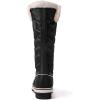 image:imagekingshow Globalwin Womens Snow Boots  MidCalfLength Winter Boots For Women with Faux Fur Lining Insulated Cold Weather Protection and NonSlip Traction SoleBlack2