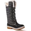 image:imagekingshow Globalwin Womens Snow Boots  MidCalfLength Winter Boots For Women with Faux Fur Lining Insulated Cold Weather Protection and NonSlip Traction SoleGrey2
