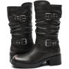 image:imageGLOBALWIN Chunky Mid Calf Fashion Dressy Motocycle Biker Military Style Combat Boots for Women Low Heel24yy01 Brown