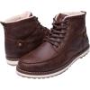 image:imageGLOBALWIN Mens Classic Lace Up Winter Water Resistnat Chukka Boots1640 Dark Brown