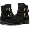 image:imageGLOBALWIN Womens Ankle Boots Fashion Booties For Women Low Heel21yy09 Black2