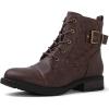 image:imageGLOBALWIN Womens Combat Boots Ankle Booties Fashion Comfortable Boots For Women21yy03 Brown