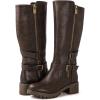image:imageGLOBALWIN Womens KneeHigh Riding Boots Tall Fashion Boots with Chunky Low Heel amp Side Zipper Everyday Wear Casual Boots For Women19yy15 Brown2