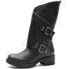 image:imageGLOBALWIN Womens The Twisted Rider Motorcycle Boots MidCalf Fashion Boots For Women Low Heel18yy01 Distressed Brown