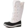 image:imagekingshow Globalwin Womens Snow Boots  MidCalfLength Winter Boots For Women with Faux Fur Lining Insulated Cold Weather Protection and NonSlip Traction SoleWhite2