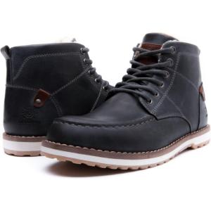 image:imageGLOBALWIN Mens Classic Lace Up Winter Water Resistnat Chukka Boots1640 Grey