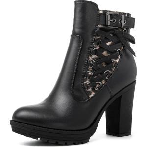 image:imageGLOBALWIN Womens High Heel Boots For Women21yy06black