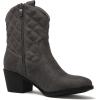 image:imageGLOBALWIN Cowboy Boots for Women  Classic Round Toe Western Booties with Comfort Insole  Embroidered Almond Toe Cowgirl Boots Versatile 2 Block Heel Fashion Boots for Concerts amp Daily Wear19yy16 Grey2