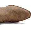 image:imageGLOBALWIN Womens Western Ankle Booties Snipped Square Toe Embroidered Cowboy Chelsea Boots Low Stacked Block Heel Comfortable PullOn Short Cowgirl Boots25yy05 Camel