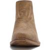 image:imageGLOBALWIN Womens Western Ankle Booties Snipped Square Toe Embroidered Cowboy Chelsea Boots Low Stacked Block Heel Comfortable PullOn Short Cowgirl Boots25yy05 Camel