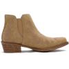 image:imageGLOBALWIN Womens Western Ankle Booties Snipped Square Toe Embroidered Cowboy Chelsea Boots Low Stacked Block Heel Comfortable PullOn Short Cowgirl Boots25yy05 Khaki