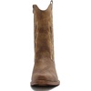 image:imageGLOBALWIN Womens Mid Calf The Western Cowgirl Boots Fashion Cowboy Boots For Women Chunky Low Heel25yy07 Camel
