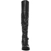 image:imageGLOBALWIN Womens Over The Knee Thigh High Black Tall Boots for Women Long Boots With Side Zipper Size 7M
