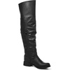 image:imageGLOBALWIN Womens Over The Knee Thigh High Black Tall Boots for Women Long Boots With Side Zipper Size 95M