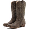 image:imageGLOBALWIN Womens Knee High Long Pointed Toe Western Cowboy Boots For Women25yy08 Brown