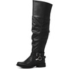 image:imageGLOBALWIN Womens Over The Knee Thigh High Black Tall Boots for Women Long Boots With Side Zipper Size 8M