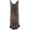 image:imageGLOBALWIN Womens Western Charm Cowgirl Boots Mid Calf Comfy Cowboy Boots For Women With Pointed Toe23yy16 Brown