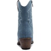 image:imageGLOBALWIN Womens Western Charm Cowgirl Boots Mid Calf Comfy Cowboy Boots For Women With Pointed Toe23yy16 Dark Blue