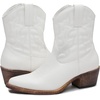 image:imageGLOBALWIN Womens Western Charm Cowgirl Boots Mid Calf Comfy Cowboy Boots For Women With Pointed Toe23yy16 White