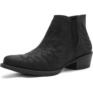 image:imageGLOBALWIN Womens Mid Calf The Western Cowboy Cowgirl Boots25yy05 Black