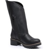 image:imageGLOBALWIN Womens The Twisted Rider Motorcycle Boots MidCalf Fashion Boots For Women Low Heel18yy01black