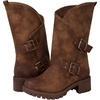 image:imageGLOBALWIN Womens The Twisted Rider Motorcycle Boots MidCalf Fashion Boots For Women Low Heel18yy01camel