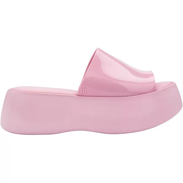 Melissa Becky Platform Slides for Women - Cushioned and Comfortable Chunky Platform Slip-On Sandals with Jelly Upper and Open Toe Design, Vegan