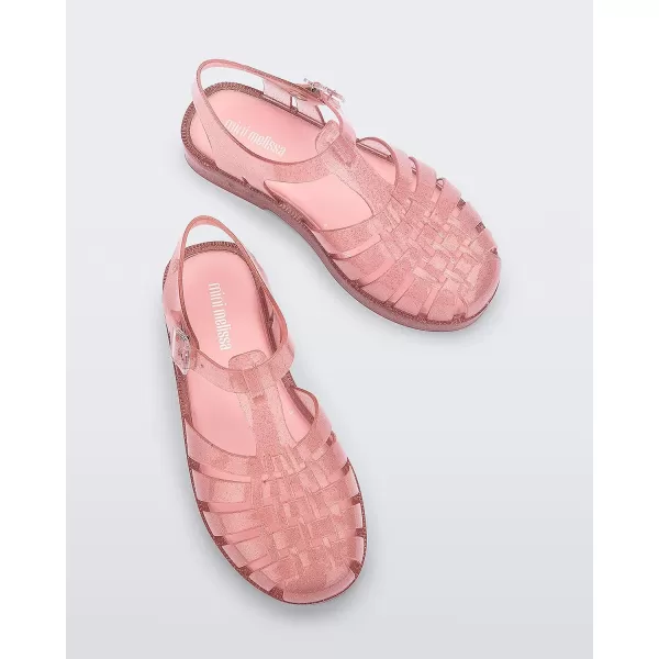 Melissa Mini Possession Jelly Sandal for Kids- The Iconic 90s Original Jelly Shoe, Fisherman’s Sandal with Adjustable Strap and Side Buckle for Girls