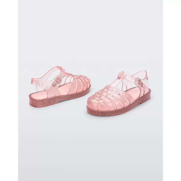Melissa Mini Possession Jelly Sandal for Kids- The Iconic 90s Original Jelly Shoe, Fisherman’s Sandal with Adjustable Strap and Side Buckle for Girls