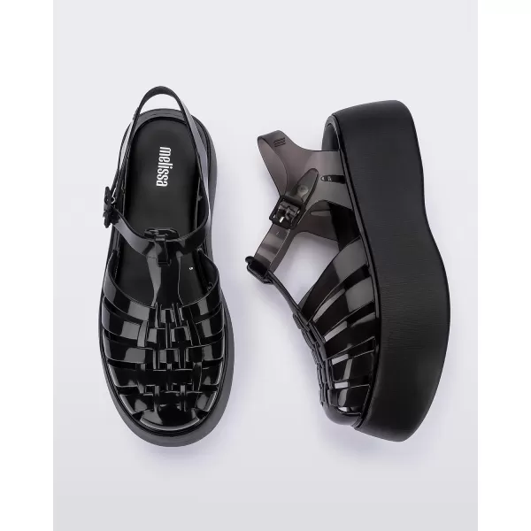 Melissa Possession Plato Women's Platform Jelly Fisherman Sandal