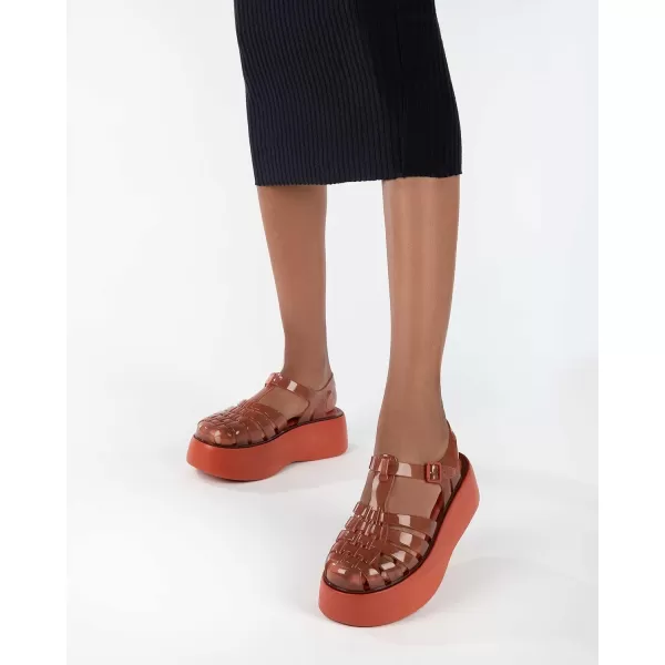 Melissa Possession Plato Women's Platform Jelly Fisherman Sandal