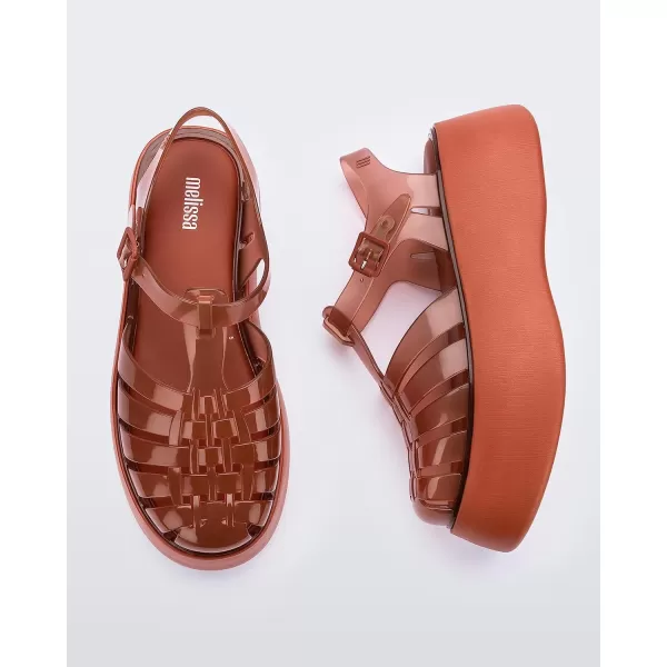 Melissa Possession Plato Women's Platform Jelly Fisherman Sandal