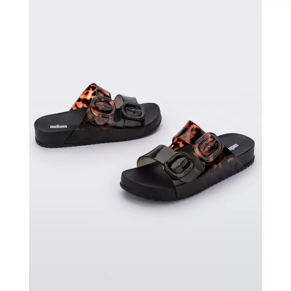 Melissa Cozy Slide for Women, Comfortable, Jelly, Adjustable Double Buckle