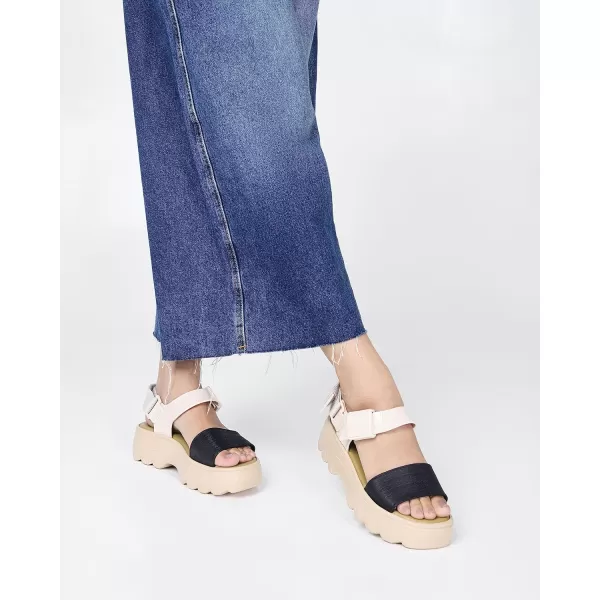 Melissa Kick Off Platform Sandals for Women - Super Soft and Flexible Vegan Chunky Platform Sandal with Adjustable Straps and Open Toe Design