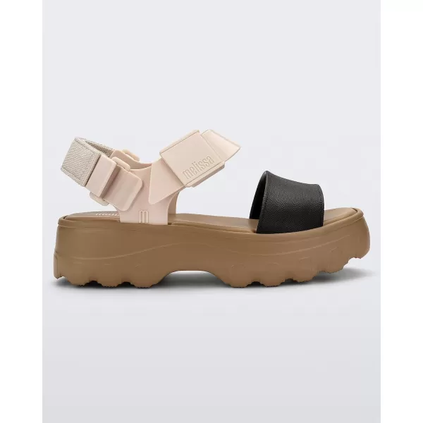 Melissa Kick Off Platform Sandals for Women - Super Soft and Flexible Vegan Chunky Platform Sandal with Adjustable Straps and Open Toe Design
