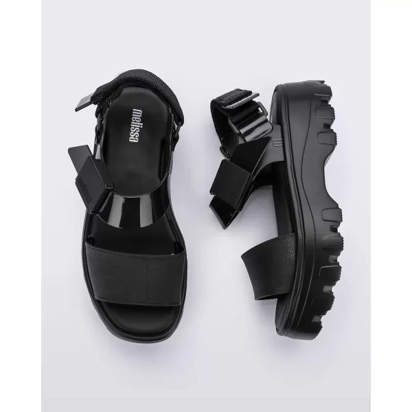 Melissa Kick Off Platform Sandals for Women - Super Soft and Flexible Vegan Chunky Platform Sandal with Adjustable Straps and Open Toe Design