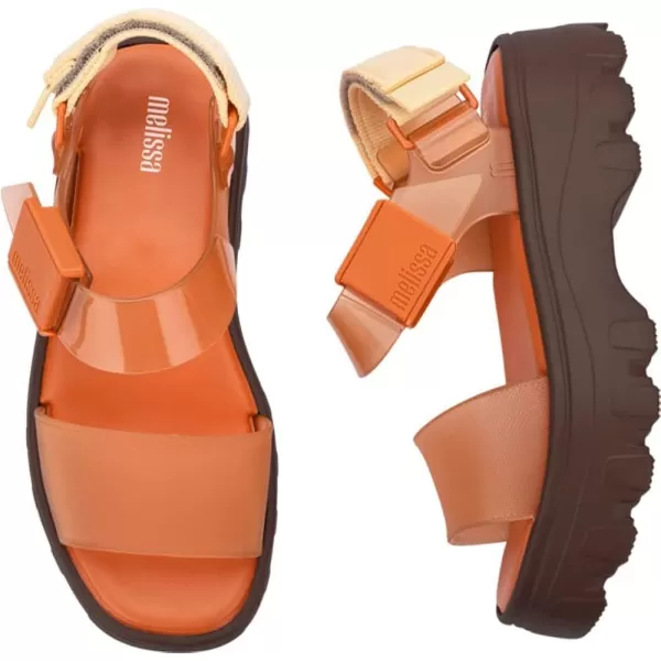 Melissa Kick Off Platform Sandals for Women - Super Soft and Flexible Vegan Chunky Platform Sandal with Adjustable Straps and Open Toe Design