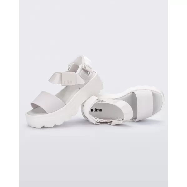 Melissa Kick Off Platform Sandals for Women - Super Soft and Flexible Vegan Chunky Platform Sandal with Adjustable Straps and Open Toe Design