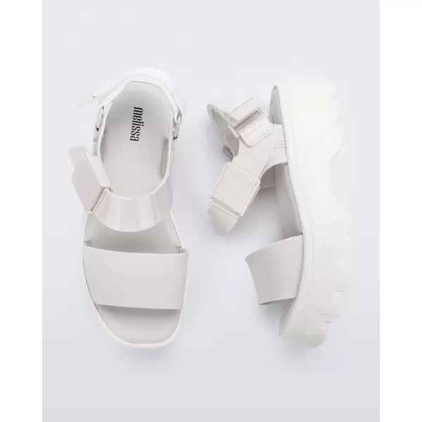 Melissa Kick Off Platform Sandals for Women - Super Soft and Flexible Vegan Chunky Platform Sandal with Adjustable Straps and Open Toe Design