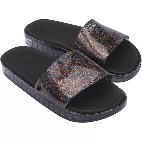Melissa Next Gen Beach Jelly Slides for Women - Super Soft and Flexible, Stylish Slip-on Vegan Jelly Sandals, Flip Flops with Open Toe Design