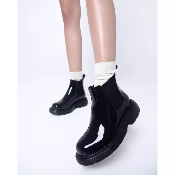 Melissa Step Boot Women's Low Ankle Pull On with Low Heal