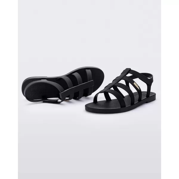 Melissa Sun Rodeo Sandals for Women - Stylish and Comfortable Vegan Strappy Gladiator Sandals, Jelly Shoes with Adjustable Ankle Strap