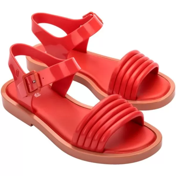 Melissa Mar Wave Women's Sandal - Bubble Jelly Sandal, Retro Sandals for Women, Adjustable Ankle Strap, Adult Jellies